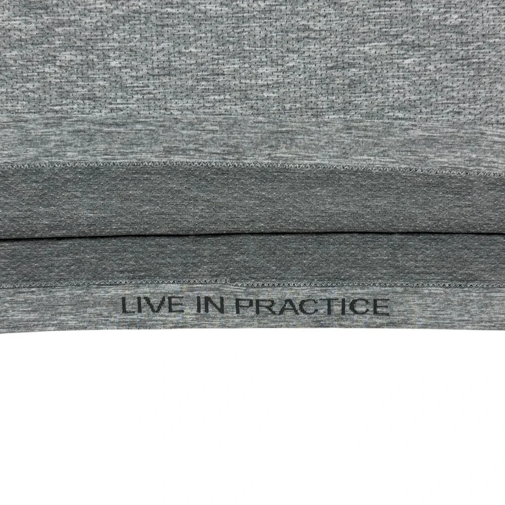Lululemon Metal Vent Tech‎ 2.0 Shirt Men's Large Gray Live In Practice Gym Run - Picture 4 of 8